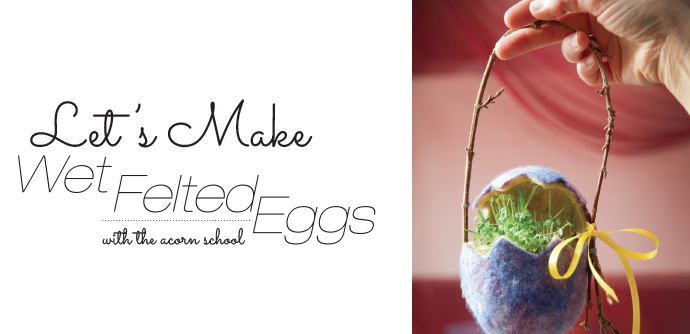 felted eggs images