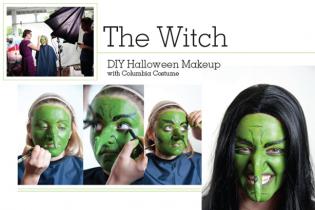 DIY Witch Halloween Makeup