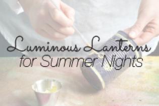 Luminous Lanterns for Summer Nights