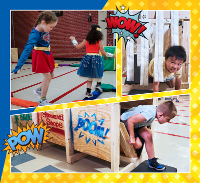Superhero Obstacle Course