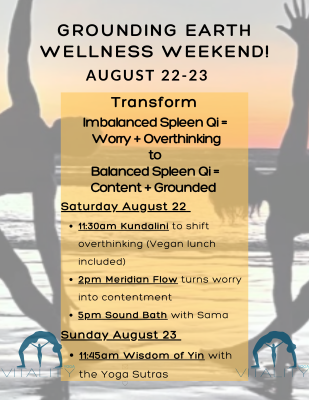 Late Summer Wellness Weekend