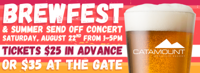 Catamount BrewFest and Summer Send Off Concert