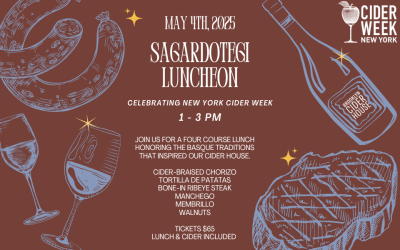 Sagardotegi Luncheon celebrating NY Cider Week
